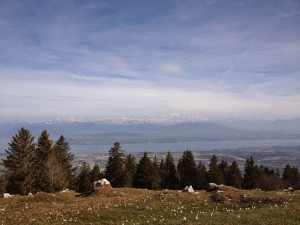 Lake Geneva & Mt. Blanc