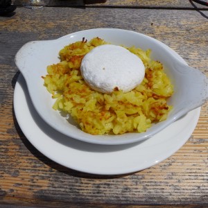 typical swiss alpine lunch