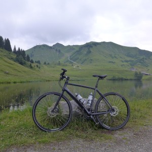 lake atop Joux-Plane