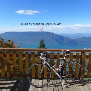 2 weeks ago I was on the opposite side of Lac de Bourget
